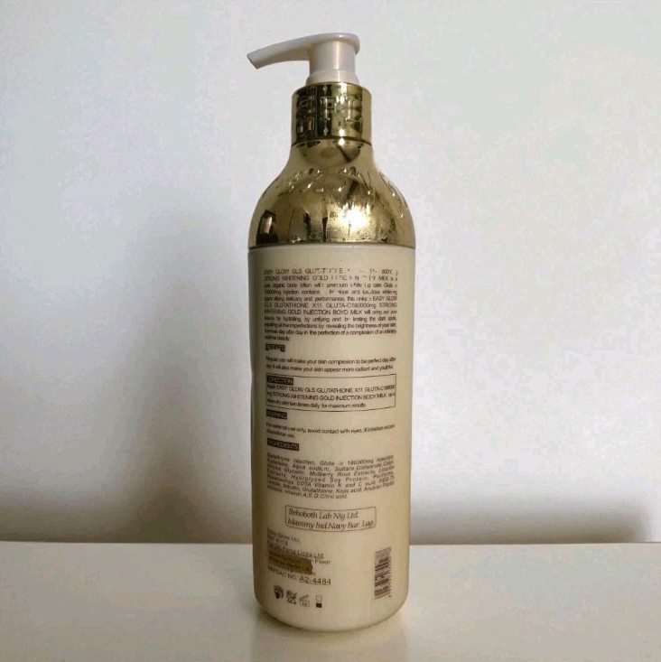 Authentic Easy Glow Gold Glutathione Body Lotion, Serum