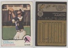 1973 Topps Hank Aaron #100 HOF