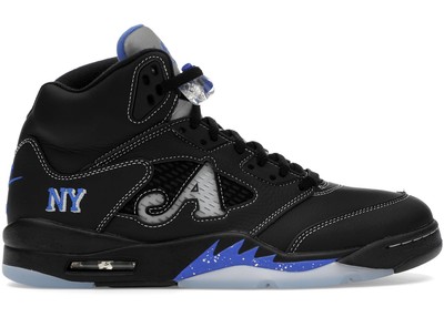 Size 5.5M/7W - Jordan 5 Retro Awake NY Black DV4982-004 