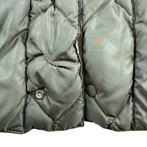 Vintage 1950’s Eddie Bauer Skyliner Green Down Quilted Puffer Jacket Sz M - Bild 8 von 16