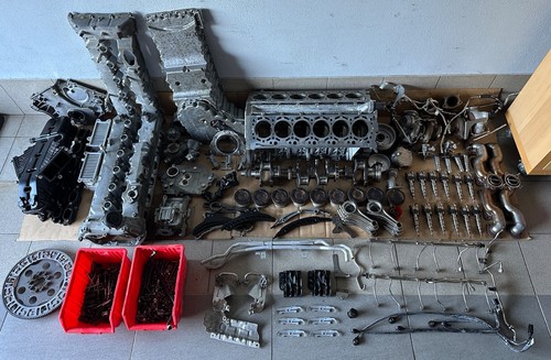 ROLLS ROYCE V12 BMW N74 N74B66A Motor Engine Intake Manifold 7564710 - Picture 24 of 24