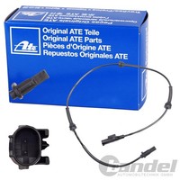 ATE ABS-SENSOR Raddrehzahl Hinterachse FüR Abarth 500 500C Fiat 500 Ford KA