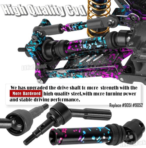 RC Upgrade Part for 1/10 Slash Rustler Stampede Hoss4x4 4WD VXL Arm Shock Caster - Picture 5 of 9