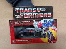 1985 G1 Transformers Skids Complete With Box And Inserts