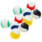  10pcs Bean Bags for Tossing - Mini Cornhole Bean Bags - Juggling Balls -