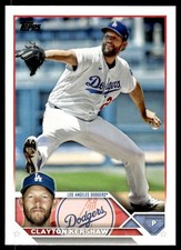2023 Topps Series 1 #22 Clayton Kershaw    Los Angeles Dodgers Baseball