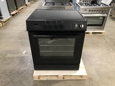 30 in. Electric Range, 4 Elements, Black (OPEN BOX, COSMETIC IMPERFECTIONS)