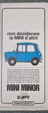 AUTO INNOCENTI MINI MINOR - PUBBLICITA' D'EPOCA ADVERTIS ADV-2026