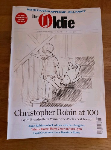 MAGAZIN - The Oldie August 2020 Christopher Robin At 100 Winnie The Pooh 
