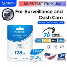 ORICO 10PCS Micro SD Card Ultra 16GB 32GB 64GB 128GB Class 10 TF Wholesale Lot