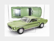 1:12 NOREV Ford Usa Mustang Fastback Gt Coupe 1968 Green NV122704 Modellbau