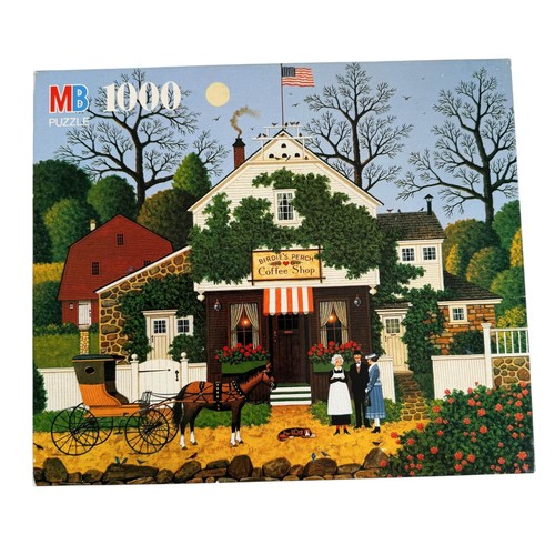 Lot 4 Milton Bradley Wysocki 1000 Pcs Vtg Catchin Bugs Birdies Puzzles As Is - Picture 11 of 11