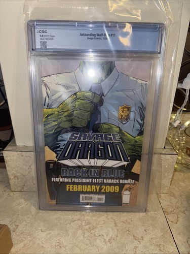 Astounding Wolf-Man #11 CGC 9.8 Invincible App Robert Kirkman 2008 Custom Label - Bild 2 von 2