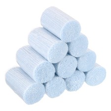 10 Rolls Latch Hook Yarn, Latch Hook Kit Yarn Precut Hook Rugs Yarn, Light Blue