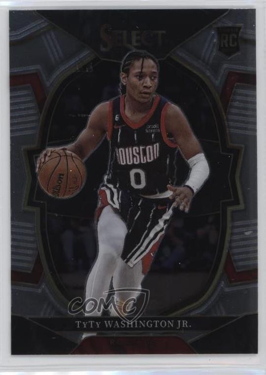 2022 Panini Select Concourse White Prizm /149 TyTy Washington Jr #70 Rookie RC