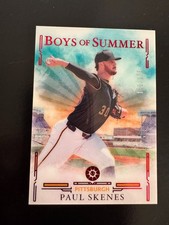 2025 Panini Boys of Summer - Paul Skenes, Paul Skenes #34 Red /175