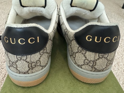 Gucci Screener Sneakers Men's US 10.5 (Gucci Size 9.5) - Picture 5 of 8