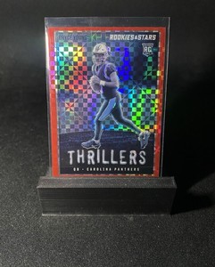 2023 Rookies & Stars Bryce Young Thrillers Red Plaid Prizm Rookie #TH-5 RC