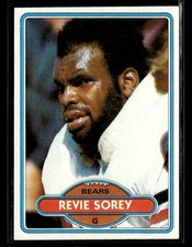 1980 Revie Sorey Topps  #462 Chicago Bears