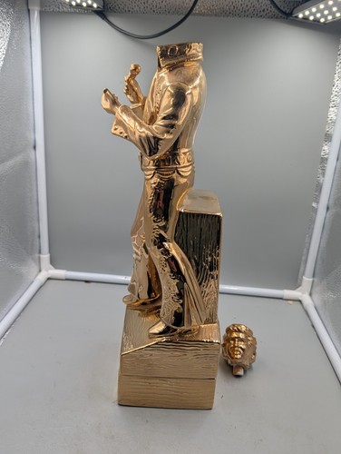 Elvis Gold Ultimate Tribute Decanter McCormick Sincerely Elvis ’77 Spieluhr - Bild 8 von 12