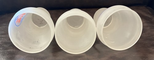 Vintage 1990s Genuine Coca-Cola Drinkware Frosted Glass 6" 16oz-Set Of 3 - Picture 3 of 8