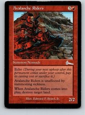 Magic the Gathering MP Avalanche Riders Urza's Legacy MTG Free Shipping!