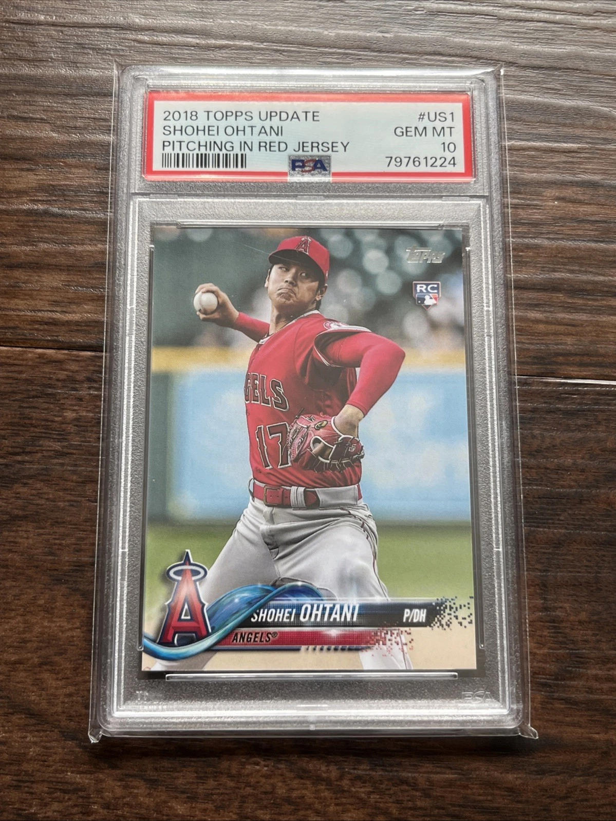 Ohtani Topps Update RC PSA 10