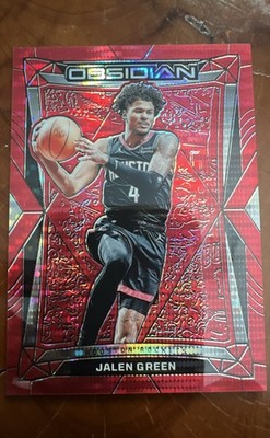 2023-24 Panini Obsidian - Jalen Green #53 Electric Etch Lucky Envelopes /8