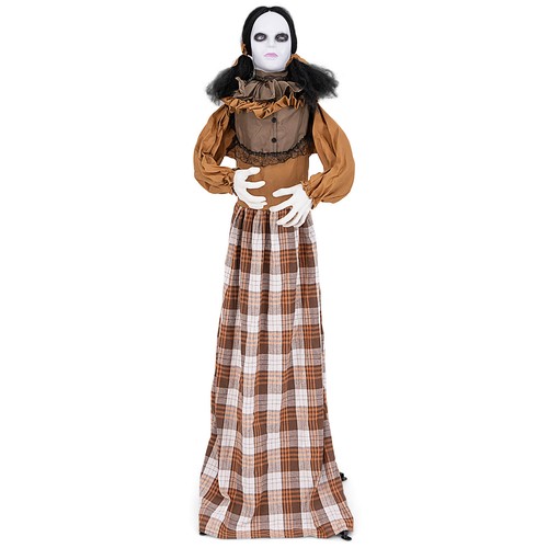 Halloween Animatronics con Occhi Illuminati Rossi Movimento e Suono Attivato - Foto 10 di 10
