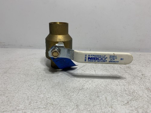 Nibco S-FP600A-LF Kugelhahn 1-1/2" bleifrei Messing - Bild 4 von 7