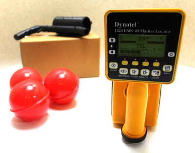 3M DYNATEL 1420 EMS/iD  MARKER LOCATOR SET 3 MARKER BALLS INCLUDED (100% TESTED)