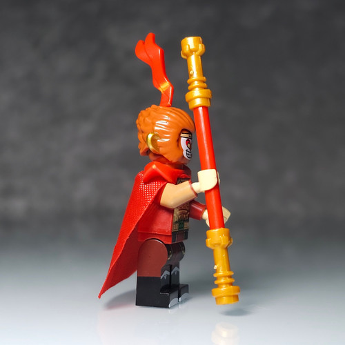 Lego Monkey King Minifigure Personalizzata Serie 19, Spedizione Gratuita! - Foto 2 di 9