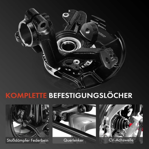 Radlagergehäuse Komplett Vorne Links für Audi A3 VW Golf IV Skoda Octavia I Seat - Bild 7 von 8