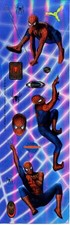 Sandylion Shiny SPIDERMAN Scrapbooking Craft Stickers I13 Out of Print