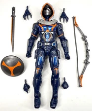 MCU Taskmaster LOOSE Marvel Legends Black Widow Movie NOTE Gauntlet Glued To Arm