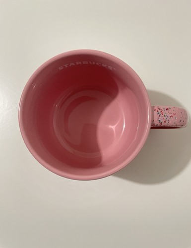 Starbucks Christmas 2024 Red Pink Icing Sprinkles Holiday Mug 14oz New - Picture 7 of 11