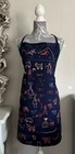 Pinafore Apron Handmade Hand Embroidered Pinny Baking Chef Cleaning BBQ Cooking