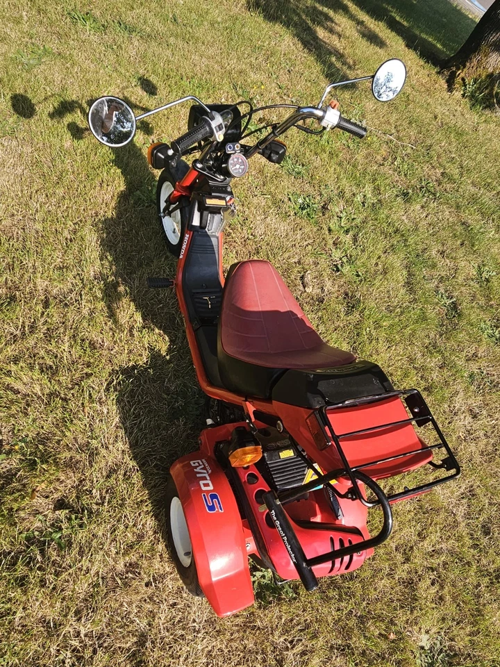 Honda Gyro S Fox 1986 3 ruedas inclinadas 50 cc scooter importación rara  Foto 2 de 4