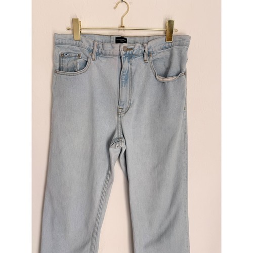 Club Monaco The Structured Bootcut Jeans Light Wash Denim Size 31 - Picture 2 of 7