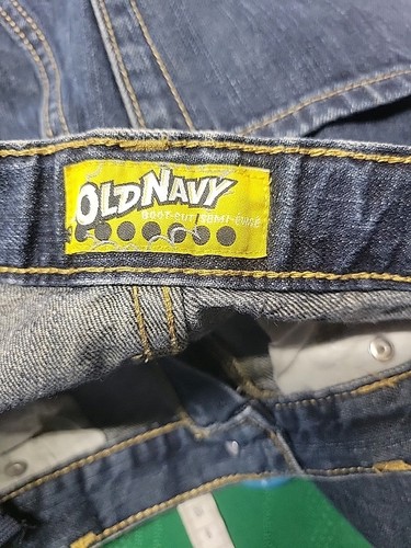 Old Navy Jeans 16 Husky Boys Youth Size Bootcut Blue Denim - Picture 12 of 12