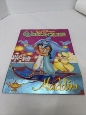 Walt Disney&rsquo;s World on Ice 1993 Aladdin Theater Show Souvenir Program Vintage