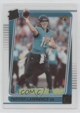 2021 Panini Clearly Donruss Rated Rookie Trevor Lawrence #51 1c1a