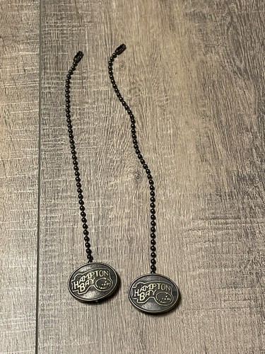 Hampton Bay Ceiling Fan replacement part - rustic metal light pull chain pendant - Picture 5 of 5