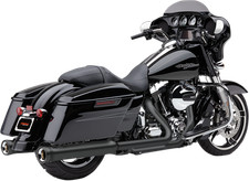 COBRA Neighbor Hater Mufflers for '95-'16 Bagger - Black 6107RB