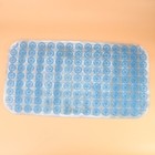 PVC Anti-Schlupf-Badewanne Matte Matte mit starken Saugnäpfeln (blau)