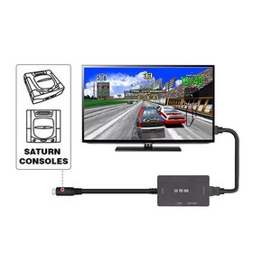 Portable HDMI Adapter SS To HD 1080P For Sega Saturn Console TV Game Accessories