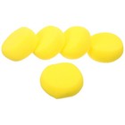 High Density Yellow Pet Bath Scrubber Sponge 5pcs Strong Absorption