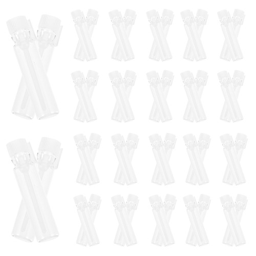 50 Piezas Botellas de Perfume de Prueba Muestra Fragancia de Viaje Tubo de Maquillaje Vacío - Imagen 4 de 12