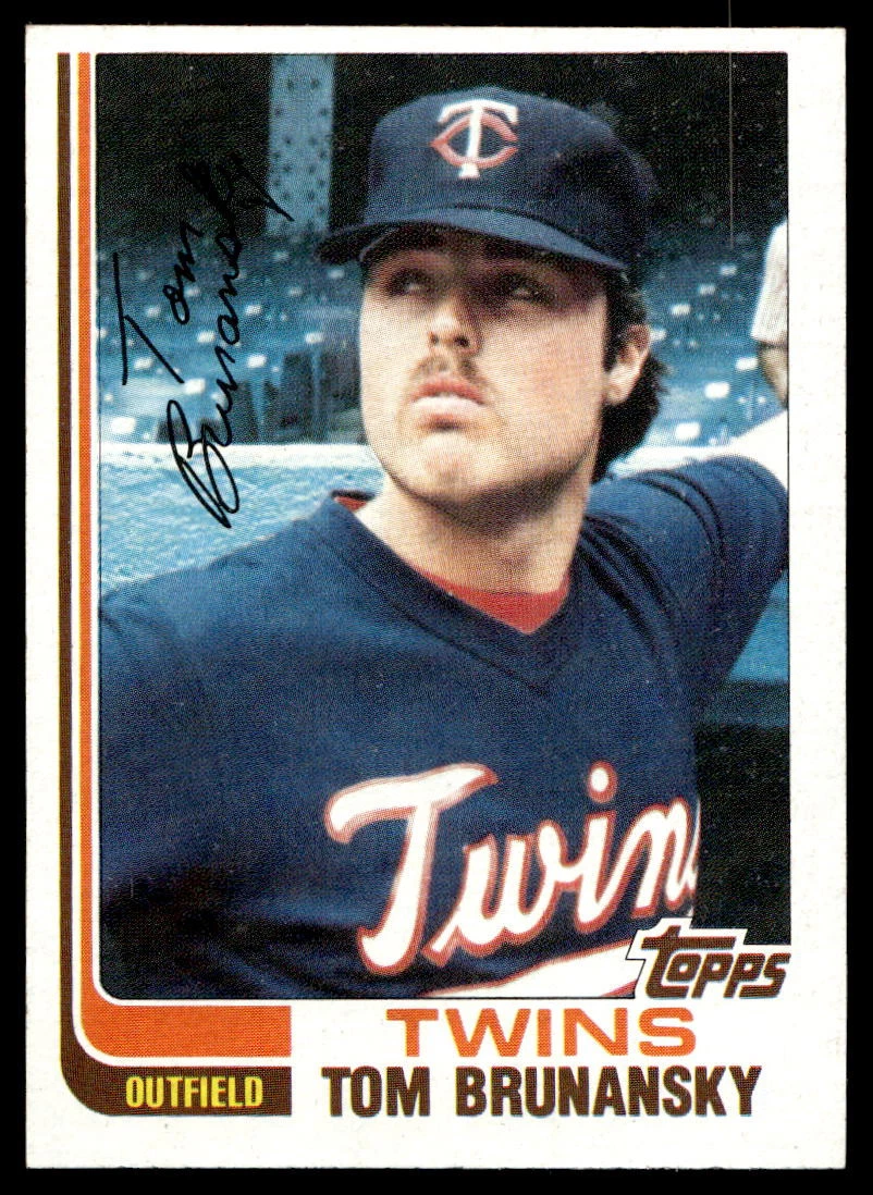 Tom Brunansky trading card