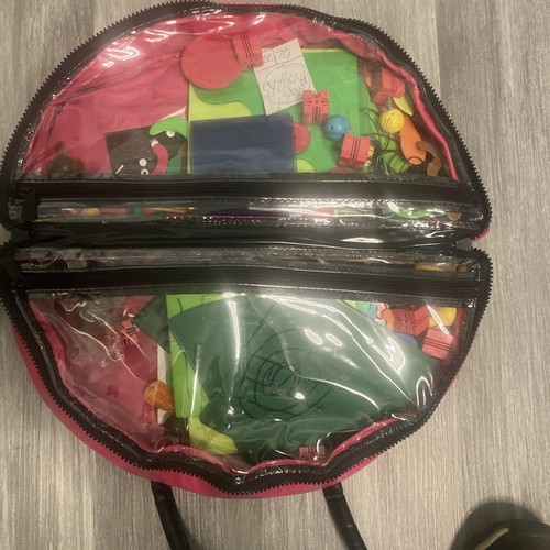 Lote Sistema de Creación Ello y Bolsa de Viaje de Almacenamiento Creative Craft Building Mattel